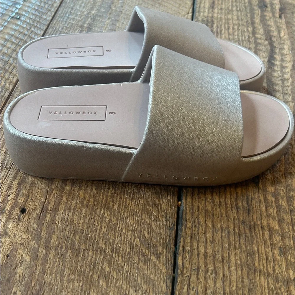 YELLOW BOX TORREY PLATFORM SANDALS - Picture 4 of 6